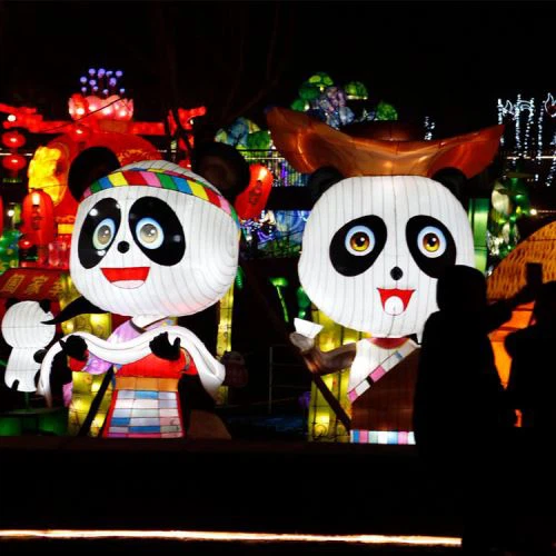 Kiinalainen perinteinen silkki lyhty