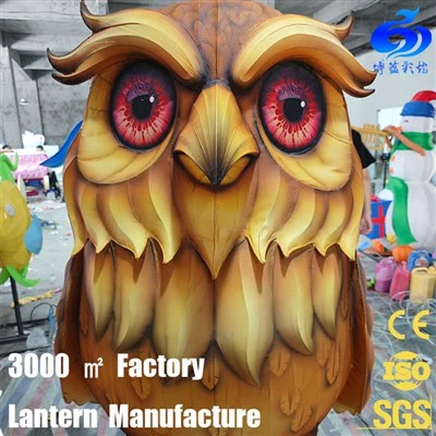 Mainospaikka Käytetyt suuret koristeelliset LED-lyhdyt